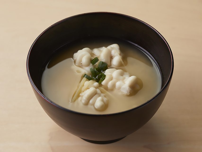 白子の味噌汁