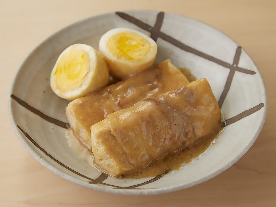 冷凍豆腐の味噌煮