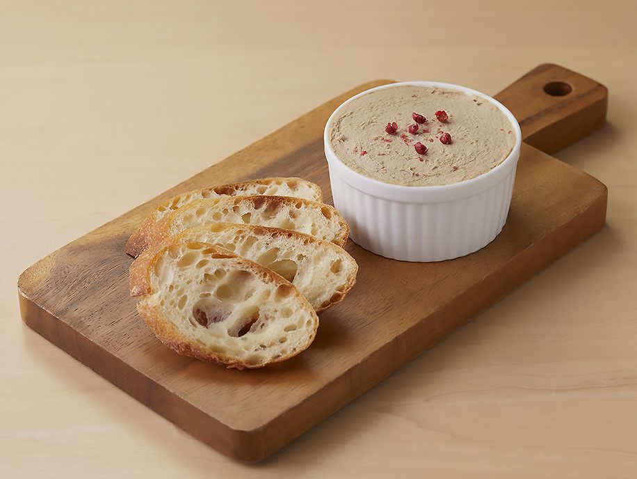 自家製レバーパテ