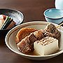 婚活食堂メニュー「焼き豆腐」